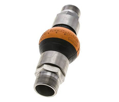 Draadrubberexpansiekoppeling DN32 R 1-1/4'' (Mannelijk)-R 1-1/4'' (Mannelijk) EPDM RVS