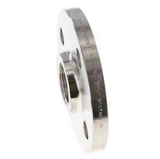 Draadflens DN65-PN16 Rp 2-1/2'' RVS 1.4571 DIN 2566