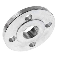 Draadflens DN150-PN16 Rp 6'' Verzinkt Staal DIN 2566 En EN 1092-1 (Type 13)