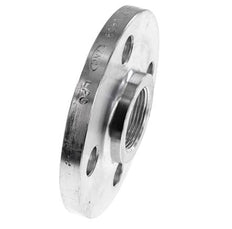 Draadflens DN150-PN16 Rp 6'' Verzinkt Staal DIN 2566 En EN 1092-1 (Type 13)