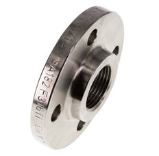 Draadflens DN25-PN6 Rp 1'' RVS 1.4571 DIN 2565 En EN 1092-1 (Type 13)