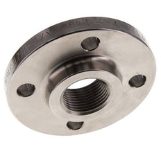 Draadflens DN25-PN6 Rp 1'' RVS 1.4571 DIN 2565 En EN 1092-1 (Type 13)