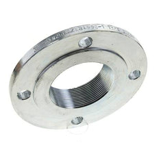 Draadflens DN65-PN6 Rp 2-1/2'' Verzinkt Staal DIN 2565 En EN 1092-1 (Type 13)