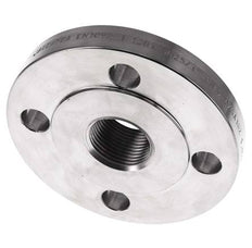 Draadflens DN25-PN40 Rp 1'' RVS 1.4571 DIN 2567 En EN 1092-1 (Type 13)