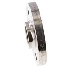 Draadflens DN40-PN40 Rp 1-1/2'' RVS 1.4571 EN 1092-1 (type 13)
