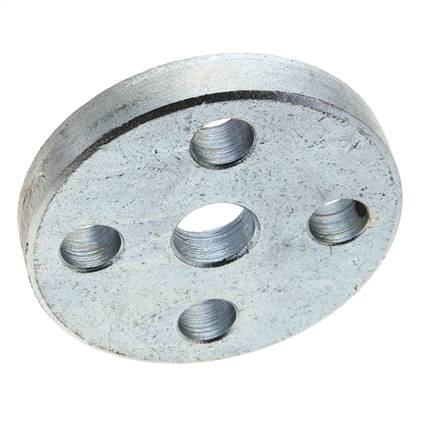 Losse Flens DN10-PN10 Gegalvaniseerd Staal Vast Materiaal DIN 2642