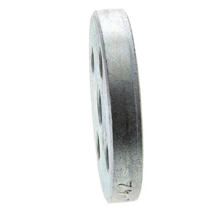 Losse Flens DN10-PN10 Gegalvaniseerd Staal Vast Materiaal DIN 2642