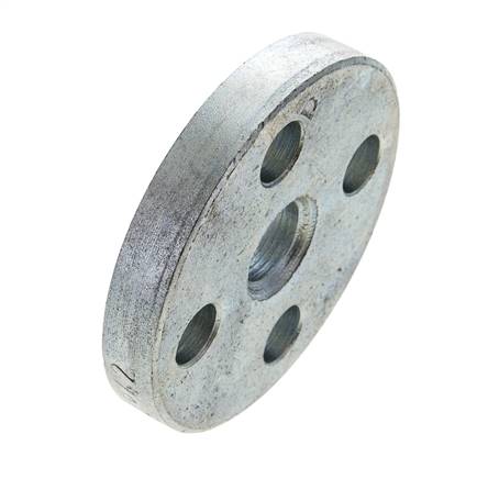 Losse Flens DN10-PN10 Gegalvaniseerd Staal Vast Materiaal DIN 2642