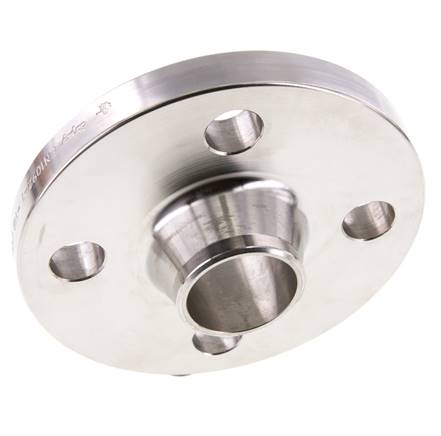 Voorlansflens DN125-PN40 139.7mm 1.4571 DIN 2635 En EN 1092-1 (Type 11)