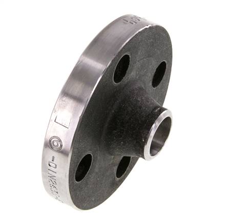 Voorlansflens DN20-PN40 26.9mm Zwart Staal DIN 2635 En EN 1092-1 (Type 11)