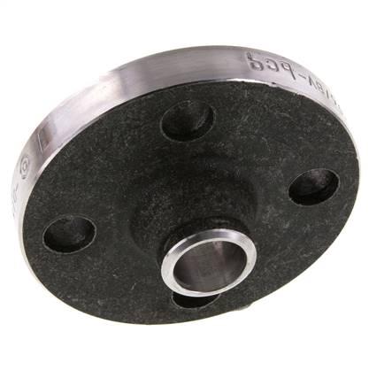 Voorlansflens DN20-PN40 26.9mm Zwart Staal DIN 2635 En EN 1092-1 (Type 11)