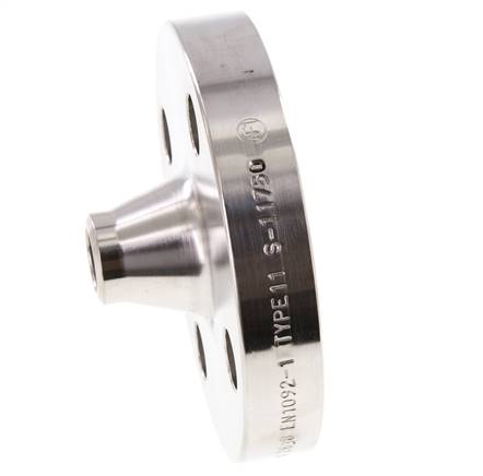 Voorlansflens DN32-PN160 42.4mm 1.4571 DIN 2638 En EN 1092-1 (Type 11)