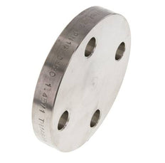 Blindflens DN20-PN16 RVS 1.4571 DIN 2527