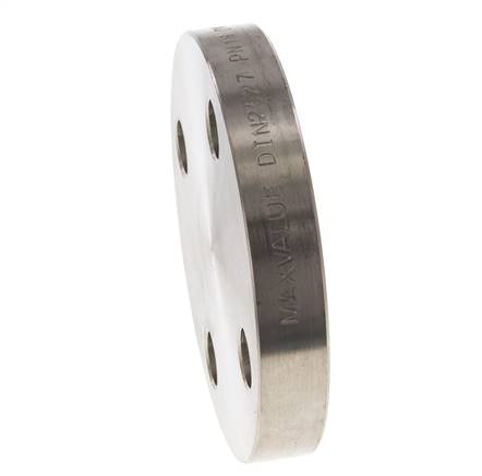Blindflens DN20-PN16 RVS 1.4571 DIN 2527