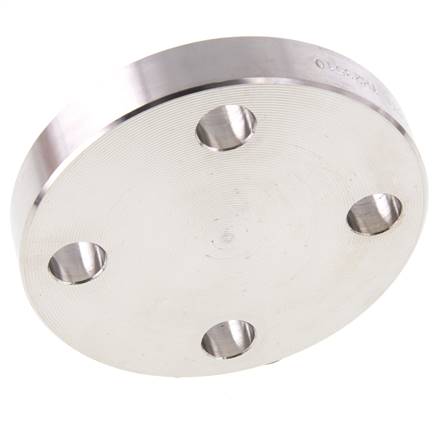Blindflens DN20-PN40 RVS 1.4571 DIN 2527 En EN 1092-1 (Type 05)