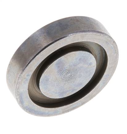 3/4'' SAE-Afdekplaat 6000 psi Staal ISO 6162