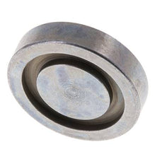 3/4'' SAE-Afdekplaat 6000 psi Staal ISO 6162