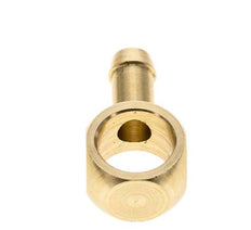 9 mm & G3/8'' Messing Banjobout met Slangpilaar