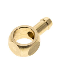9 mm & G3/8'' Messing Banjobout met Slangpilaar