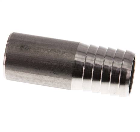 25 mm & 26.9 mm RVS 1.4571 Slangpilaar Lasverbinding 70mm