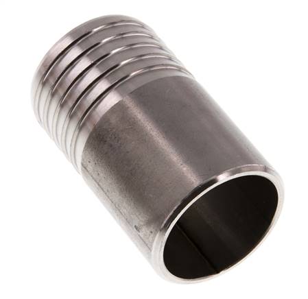 40 mm & 42.4 mm RVS 1.4571 Slangpilaar Lasverbinding 70mm