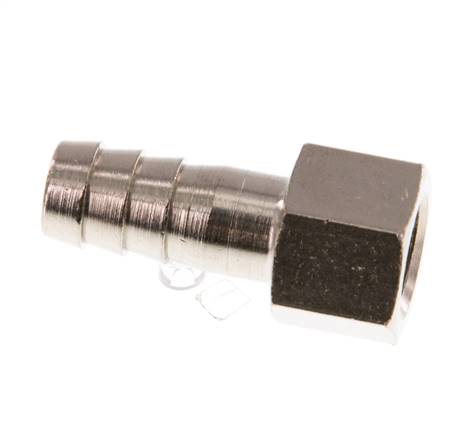 G 1/8'' x 9mm Vernikkeld Messing Slangpilaar 16 Bar [5 Stuks]