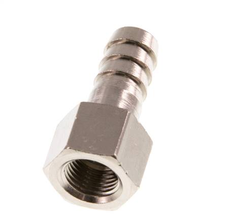 G 1/8'' x 9mm Vernikkeld Messing Slangpilaar 16 Bar [5 Stuks]