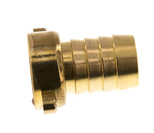 G 3/4'' x 19mm Messing Slangpilaar met NBR Afdichting en Vleugelmoer 16 Bar [2 Stuks]