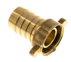 G 3/4'' x 19mm Messing Slangpilaar met NBR Afdichting en Vleugelmoer 16 Bar [2 Stuks]