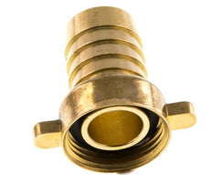 G 3/4'' x 19mm Messing Slangpilaar met NBR Afdichting en Vleugelmoer 16 Bar [2 Stuks]