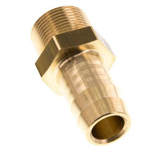 M24x1.5 Buitendraad x 19mm Messing Slangpilaar 16 Bar