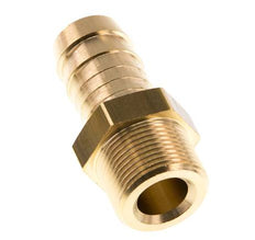 M24x1.5 Buitendraad x 19mm Messing Slangpilaar 16 Bar