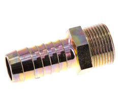 G 3/4'' Buitendraad x 19mm Verzinkt Stalen Slangpilaar 25 Bar