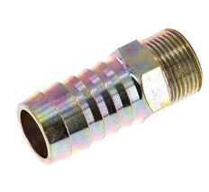 G 3/4'' Buitendraad x 25mm Verzinkt Stalen Slangpilaar 25 Bar