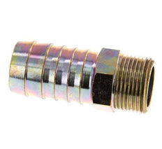 G 3/4'' Buitendraad x 25mm Verzinkt Stalen Slangpilaar 25 Bar