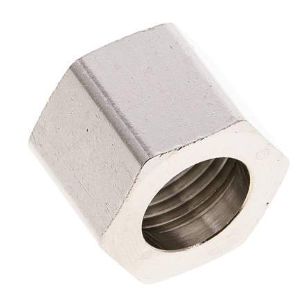 9 G1/4''mm Wartelmoer Vernikkeld Messing L15.5mm [5 Stuks]