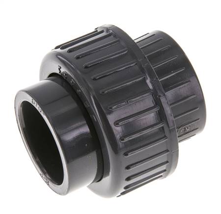 PVC Rechte Lijmmof 32mm x Binnendraad Rp 1'' EPDM