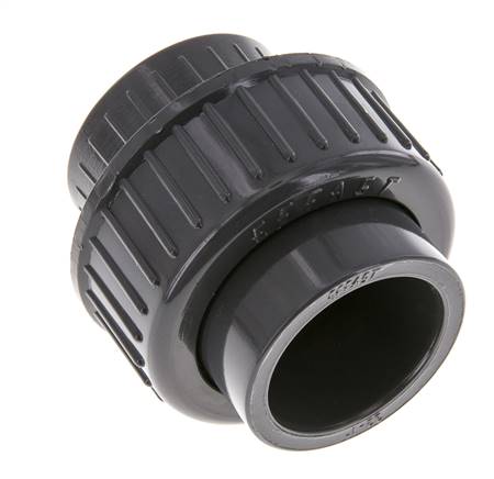 PVC Rechte Lijmmof 32mm x Binnendraad Rp 1'' EPDM