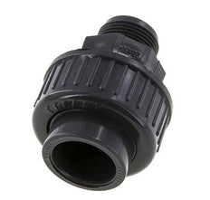 PVC Rechte Lijmmof 25mm x Buitendraad R 3/4'' FKM