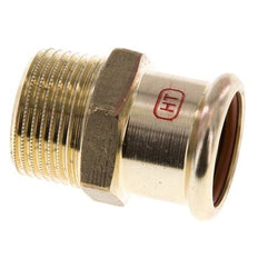 Perskoppeling - 28mm Persmof & R 1'' Buiseinde - Koperlegering