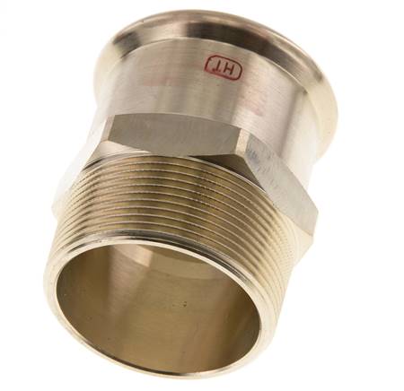 Perskoppeling - 54mm Persmof & R 2'' Buiseinde - Koperlegering