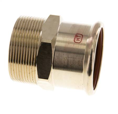 Perskoppeling - 54mm Persmof & R 2'' Buiseinde - Koperlegering