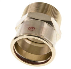 Perskoppeling - 54mm Persmof & R 2'' Buiseinde - Koperlegering