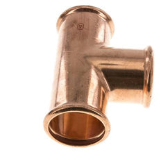 Tee Press Fitting - 54mm Persmof - Koperlegering