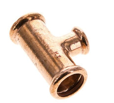 Tee Press Fitting - 15mm & 22mm Persmof - Koperlegering