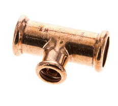 Tee Press Fitting - 15mm & 22mm Persmof - Koperlegering