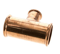 Tee Press Fitting - 35mm & 54mm Persmof - Koperlegering