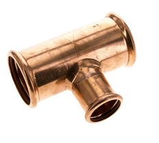 Tee Press Fitting - 35mm & 54mm Persmof - Koperlegering