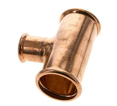 Tee Press Fitting - 35mm & 54mm Persmof - Koperlegering