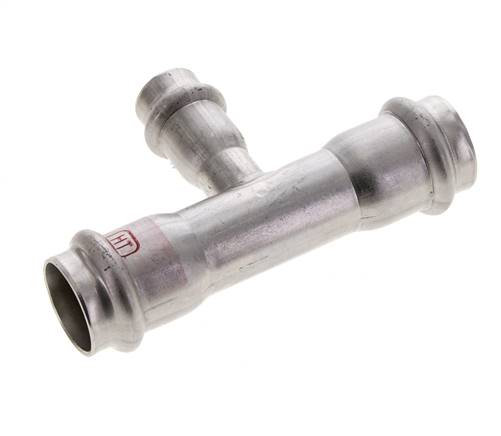 Tee Press Fitting - 15mm & 22mm Persmof - RVS